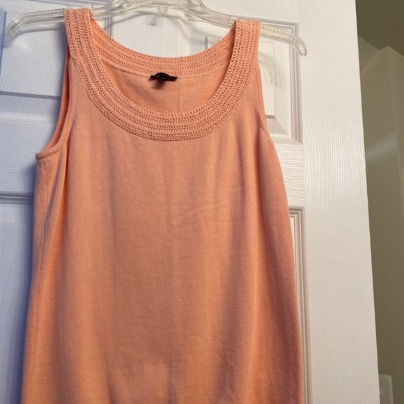 Light Coral Talbots Tank - Picture 1 of 7